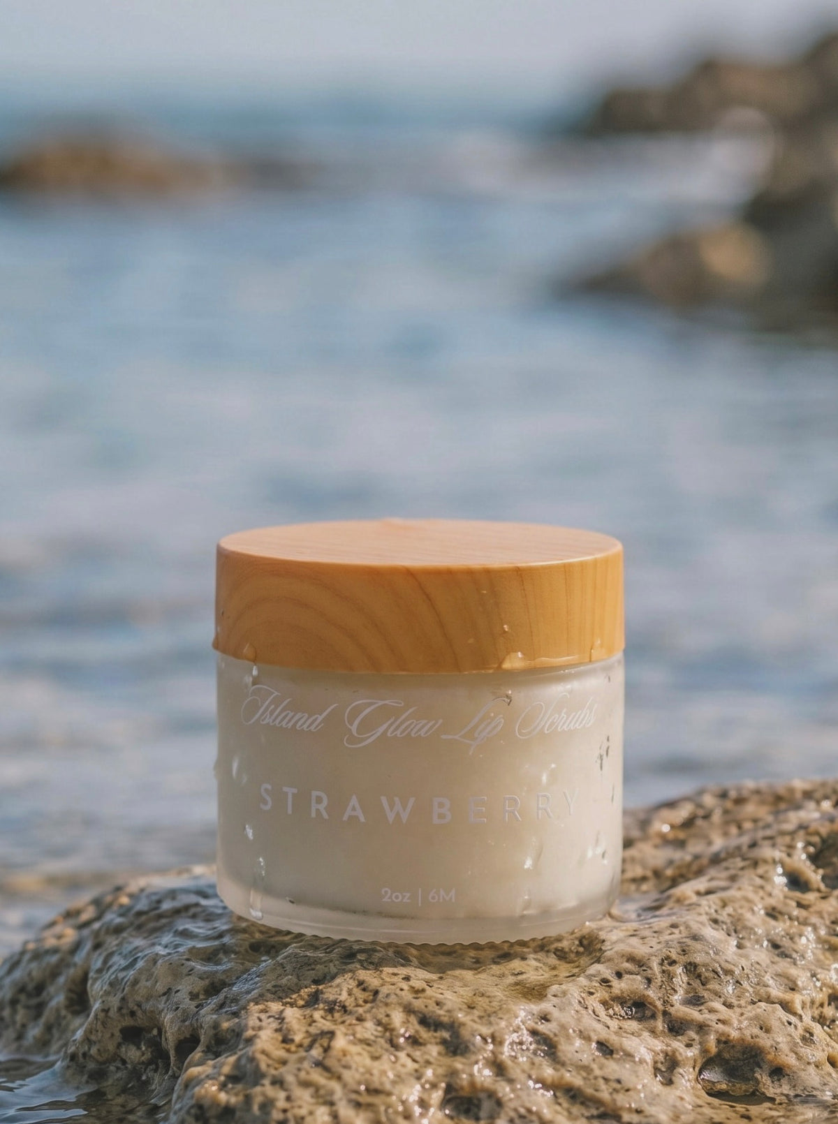 Island Glow Collection - Strawberry Lip Scrub